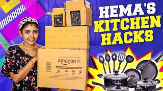 300 Rsல இவ்ளோ பொருள் இருக்கா  Hemas Kitchen Organization  Hemas Diary [upl. by Adekan360]