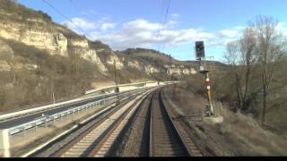 Führerstandsmitfahrt NortheimTreuchtlingen Teil 4GemündenWürzburg [upl. by Michele]