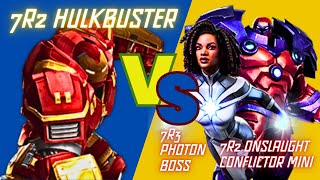 Hulkbuster Does Some Crazy Stuff Onslaught Mini and Photon Boss  War 1  Crush 20  Alliance War [upl. by Ettezyl182]