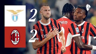 Pavlović opens the scoring Leão closes it  Lazio 22 AC Milan  Highlights Serie A [upl. by Noyahs900]