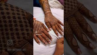 Aakash mehndi art mehndi bridalmehndi [upl. by Ekul]