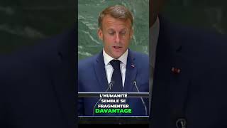 Le Discours de Macron à lONU qui MET LE FEU AU MONDE  🌍🔥 [upl. by Vincenta658]