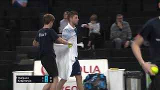 HIGHLIGHTS HURKACZ vs KRAJINOVIC [upl. by Judenberg]