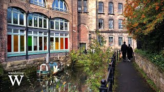 Newcastles Ouseburn River  Ambient City Sounds 4K [upl. by Swanhildas]