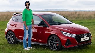 Hyundai i20 N  200 BHP Hot Hatch Is Fast amp Loud  Faisal Khan [upl. by Assyral229]