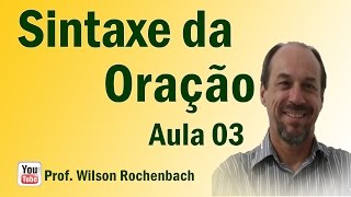 Sintaxe da Oração  Aula 03 Sujeito Indeterminado [upl. by Silisav]