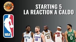 STARTING 5 la REACTION a caldo ai primi episodi della serie NETFLIX dedicata alla NBA [upl. by Notyap]