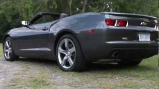 2011 Chevrolet Camaro Convertible  Drive Time Review  TestDriveNow [upl. by Sollows]