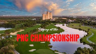 PLAYING the HOME COURSE of the PNC CHAMPIONSHIP  Golf Vlog 08 [upl. by Yllim]