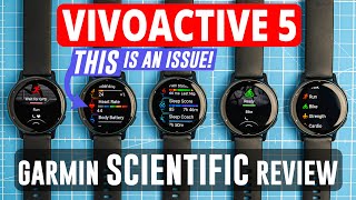 Garmin Vivoactive 5  Indepth Scientific Test Outshines the Venu 3 [upl. by Laws]