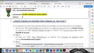 CLASE 29  AUDITORIA FINANCIERA  UMSA  MSC VICTOR PELAEZ MARISCAL [upl. by Adianes]