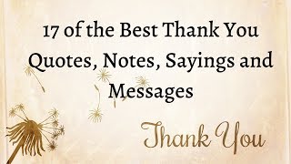 Thankful Quotes Notes Sayings and Messages [upl. by Gahl242]