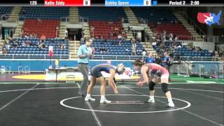 Fargo 2012 125 RR1 Katie Eddy Oregon vs Gabby Speer Kansas [upl. by Katinka]