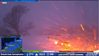 LAKE EFFECT SNOW CHAOS  LIVE STREAM ARCHIVE [upl. by Efal]