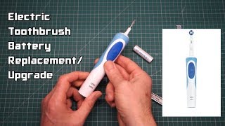 Ep 33 Electric Toothbrush Battery ReplacementUpgrade [upl. by Nitfa]