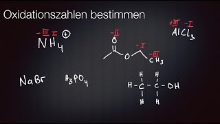 Bestimmung von Oxidationszahlen [upl. by Aniroc]