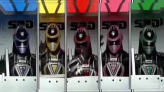 Power Rangers SPD  Squad A Opening [upl. by Emelina]