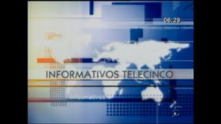 Cabecera  Informativos Telecinco 2006  2011 [upl. by Ellenrahc]