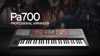 Korg Pa700 Performance That Takes You Places [upl. by Aisatnaf]