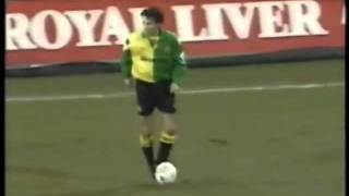 Denis Irwin Wonderful Goal Man Utd v Wimbledon 19931994 [upl. by Hallam]