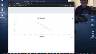 Live charts dynamically updating values Flask python and High Charts 5 [upl. by Naik214]