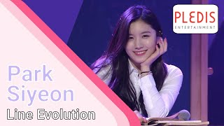 Produce 101 Park Siyeon  Line Evolution [upl. by Acenes]