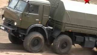 Russian Military Trucks  part 1  KAMAZ [upl. by Haran183]