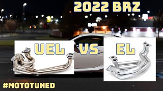 2022 BRZGR86 UEL vs EL Dyno [upl. by Ayikat]