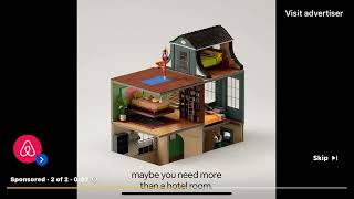 Airbnb March 2024 YouTube Ad [upl. by Holms340]