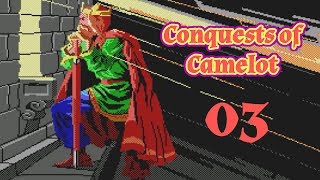 Conquests of Camelot GameplayPlaythrough  Part 03 This is Boaring [upl. by Lahcim209]