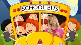 Wheels on the Bus  Fun Animated Kids Song [upl. by Asaeret]