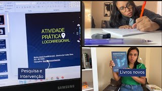 Primeiro trabalho na Uninter  Bacharelado em Psicopedagogia  Últimos livros comprados 👩🏽‍💻 [upl. by Nilat725]