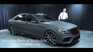 2018 MercedesBenz SClass S 450  New and Different  from Mercedes Benz of Scottsdale [upl. by Eelesor]