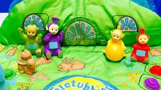 TELETUBBIES Rare Soft MEGA BLOKS Tubbytronic Superdome Toy [upl. by Karilla]