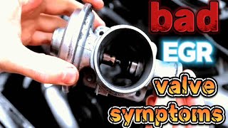 8 Symptoms of bad egr valve [upl. by Biles]