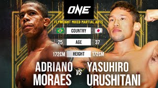 Adriano Moraes vs Yasuhiro Urushitani  Full Fight From The Archives [upl. by Peg35]