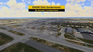 Aerosoft ENGM Oslo  First impression  MSFS [upl. by Knighton771]