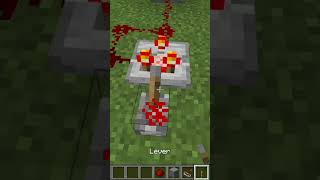 MinecraftRedstone clock fast with Dispenser [upl. by Sielen]