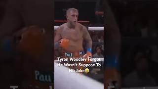 Tyron Woodley Rocks Jake Paul🙌 boxing jakepaul miketyson undisputed gaming athlete ufc [upl. by Neerom]