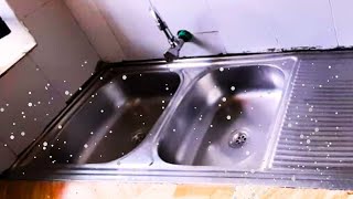 HOW I CLEANSE MY SINK TO SMELL FRESH AND SPARK ALL DAY [upl. by Namus]