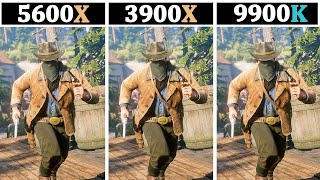 Ryzen 5600X vs 3900X vs Intel I9 9900K  4K Ultrawide 1440P 1080P [upl. by Natsreik665]