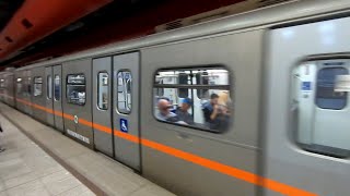 Athens Metro Ride Kerameikos to Monastiraki  Greece  181123 [upl. by Alur]