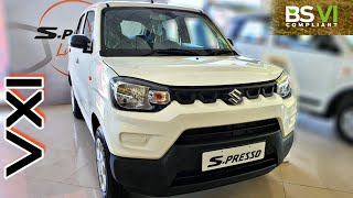 2020 Maruti Suzuki SPresso VXI BS6  On Road Price List  Mileage  Features  Specs [upl. by Oetam]