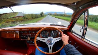 1968 Daimler 250 25 V8 Manual  POV Test Drive amp Walkaround  £40000 Restoration amp 1 Owner [upl. by Longtin974]