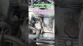 Ambassador head gasket problemmechanic automobile anime vairalvideo vairalvedio vairalshorts [upl. by Repsihw870]