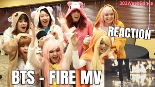 Reaction BTS 방탄소년단  FIRE MV 불타오르네 [upl. by Dnumsed401]