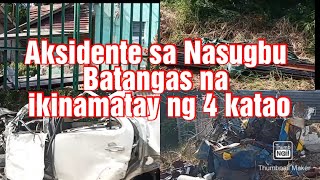 MGA SASAKYAN NA AKSIDENTE SA NASUGBU [upl. by Azile771]