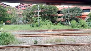 22647 Korba  Kochuveli Super Fast Express Departing from Edappally Ernakulam Railway station [upl. by Burta]