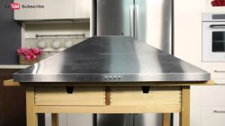 Glem Canopy Rangehood CK90LBF reviewed by product expert  Appliances Online [upl. by Henka]