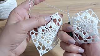 Çeyiz Hazırlığı  Birleştirme ve Motif Bir arada Kolay Salon Takımı  Crochet [upl. by Ahsataj]